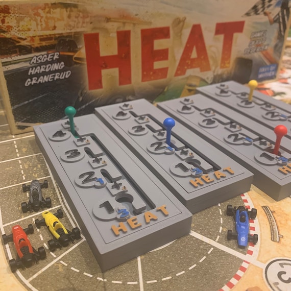 Heat Pedal to the Metal Circuit 3D Printed Board Game Accessories - Etsy