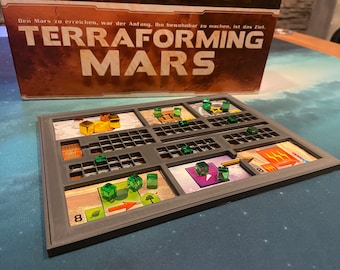 Accessori Terraforming Mars - Tabelloni giocatore - Aggiornamenti giochi da tavolo 3D