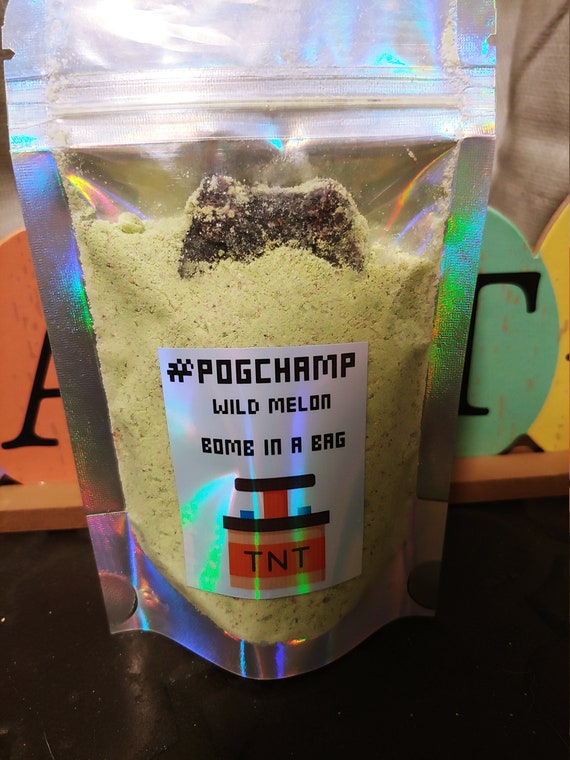 Minecraft Bath Bomb in a Bag Etsy