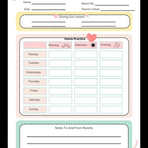 Speech Therapy & OT Tracker Black Printable - Etsy