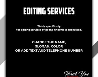 editing service
