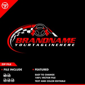 racing logo - car logo - logo - automotive