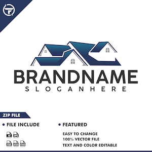 real estate logo - estate logo - building - city - business - modrn - home - vector - illustration