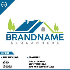 real estate logo - estate logo - building - city - business - modrn - home - vector - illustration
