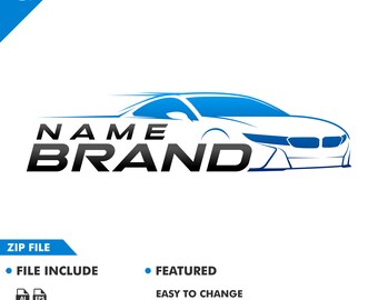 logo auto - concessionaria auto - auto sportiva - automobilistico