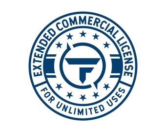 EXTENDED COMMERCIAL LICENSE for one design by TFamz