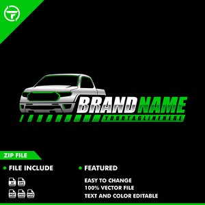 truck logo - offroad logo - auto logo - automotive