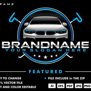car logo - auto dent - car service - car dent - service - automotive logo - automotive