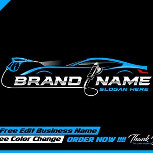 car wash logo - auto detailing - car logo design - sport car - detailing - car vector - vector - illustration - automotive logo - automotive