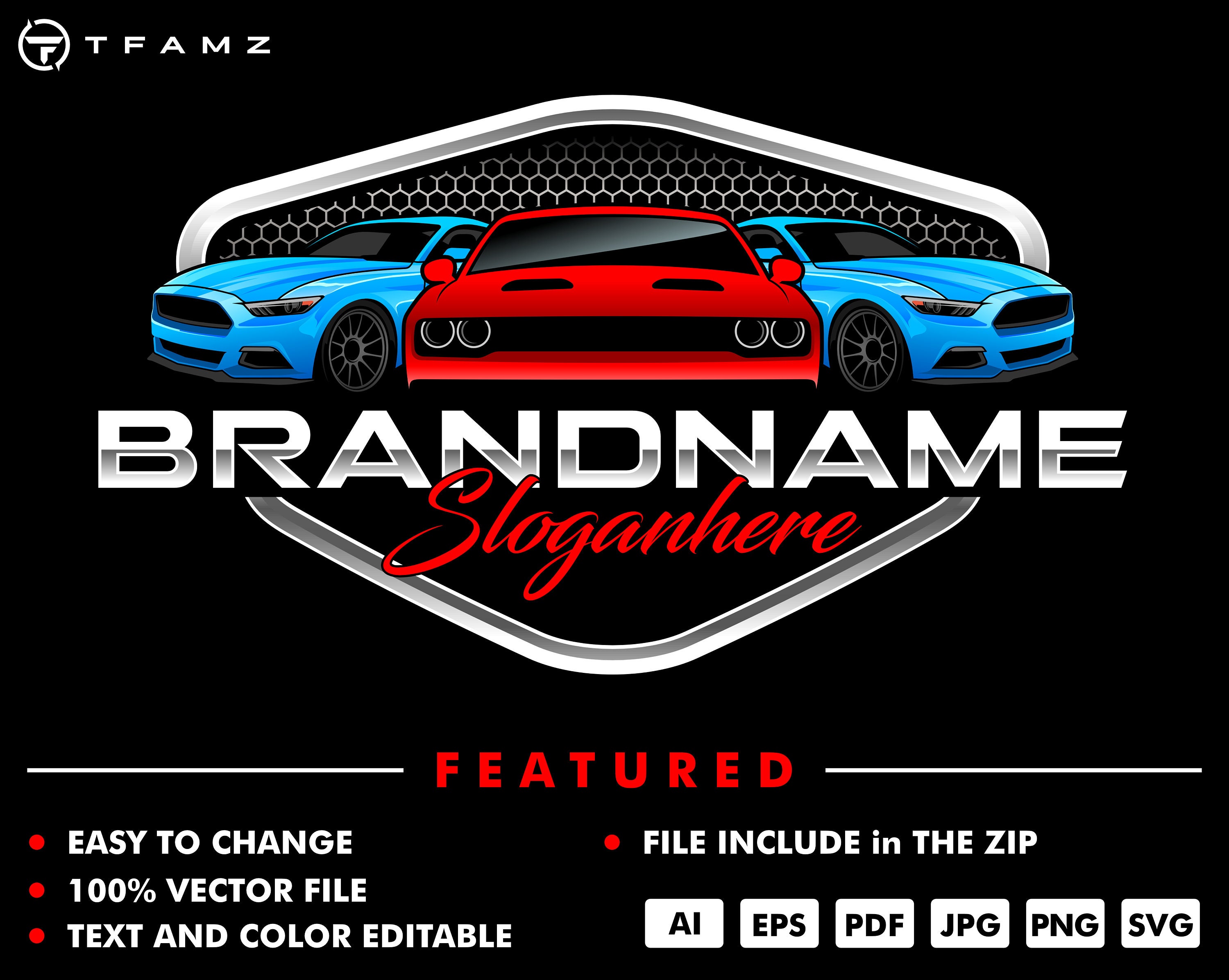 auto dealer logo - car logo - automotive logo - sport car logo - automotive - logo template - illustration