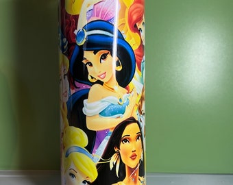 20oz Disney princesses tumbler - insulated cup