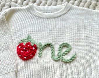 Birthday Jumper | First second third fourth fifth birthday | embroidered age jumper | kids birthday outfit