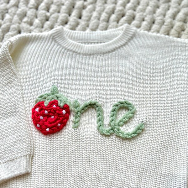 Birthday Jumper | First second third fourth fifth birthday | embroidered age jumper | kids birthday outfit