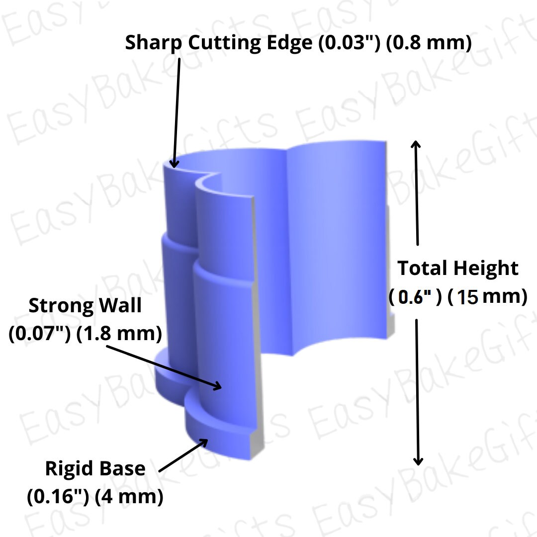 Rolling Strips measuring Dough rolling Pin Guide cookies Etsy Canada