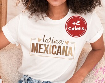 Mexicana Shirt| Mexico Tee| Playera Orgullo Mexicano|Chicana Chingona Regalo| Gift for Mexican Woman| Chula Tee Gift| Latina Owned Business