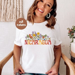 Nicaragua Shirt| Camiseta Nicaraguense| Latino Heritage| Half Nicaraguan Pride| Nica AF Present| Regalo Mama| Latina Owned Business