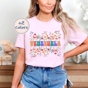 Venezuelan Shirt| Venezuela Retro Tee| Venezolana Cumpleanos| Regalo Orgullo Venezolano| Gift for Venezuelan Birthday| Latina Owned Business