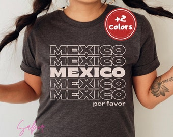 Mexicana Shirt| Mexico Tee| Playera Orgullo Mexicano|Chicana Chingona Regalo| Gift for Mexican Woman| Chula Tee Gift| Latina Owned Business