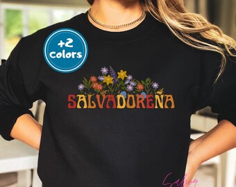 Salvadorean Sweatshirt| Sueter Salvadoreno| Made in El Salvador| Salvadorian Pride| Salvi Gift| Latinx Heritage Month| Latina Owned Business