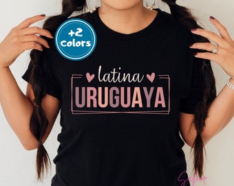 Uruguayan Shirt| Team Uruguay Tee| Regalo Orgullo Uruguayo| Equipo Futbol Uruguay| Gift for Uruguayan Woman Birthday| Latina Owned Business