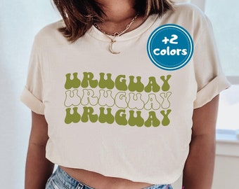 Uruguay Shirt| Camiseta Uruguaya| Uruguayan Heritage| Half Uruguayan Pride| Uruaguayo AF Present| Uruguay Soccer Team| Latina Owned Business