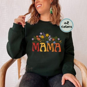 Latina Mom Sweatshirt| Spanish Mom Crewneck| Latin Mother Gift| Spanish Groovy Retro| Dia de las Madres Regalo| Latinx Owned Business