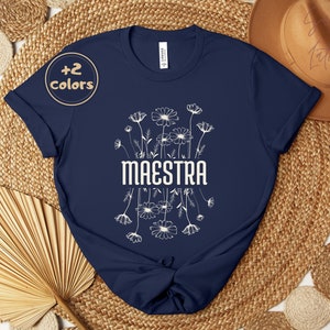 Spanish Teacher Shirt| Maestra Espanol Tee| Educated Latina Gift| Regalo La Profe| Bilingual ESL Present| Hispanic Professor| Latina Owned