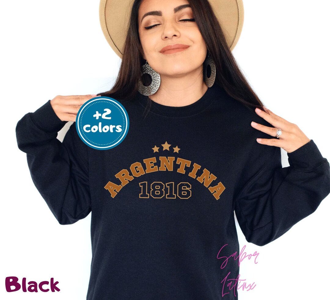 Maglietta Vintage Bandiera Argentina - 100% Cotone Unisex Regalo Ideale - Foto 9