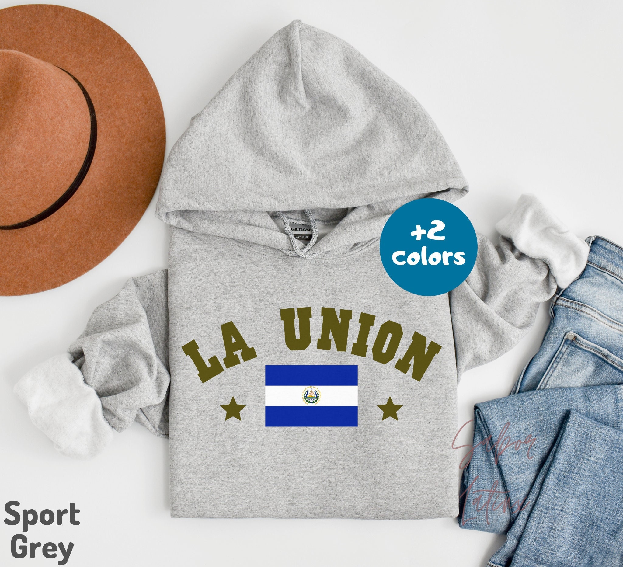 La Union El Salvador Hoodie Sudadera La Union Made in El - Etsy