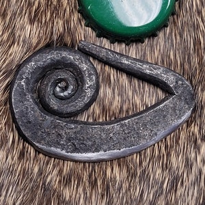 hand forged Herb Chopper pinch knife Scottish Snail