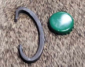 budget titanium striker D shape hand forged