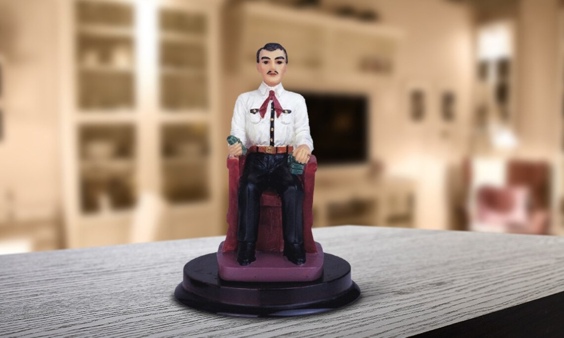 Jesus Malverde Statue Angel of the Poor Sinaloa Religious Etsy