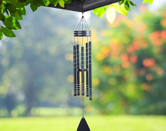 Vintage JW Stannard Hand-tuned Wind Chimes XS8 East Indian Scale