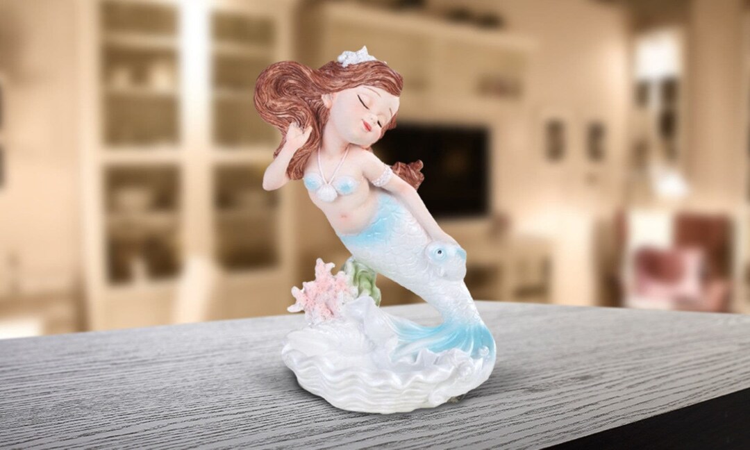 Jouets Kit de sirène Creatif Enfant Sirène Figurine Peindre Jouet
