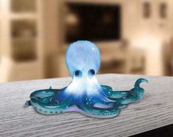 Led night light statue marine life home decoration figurine room/home decor new home Holiday Gifts for Him/Her