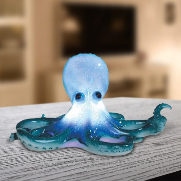 Led night light statue marine life home decoration figurine room/home decor new home Holiday Gifts for Him/Her
