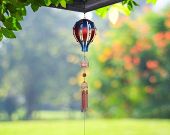 34" long air balloon with copper gem  garden/home decor new home gifts