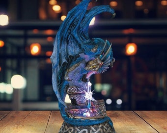 LED Dragon Nigh Light Statue Fantasy Decoration Figurine Collection Perfect Chritmas Gifts