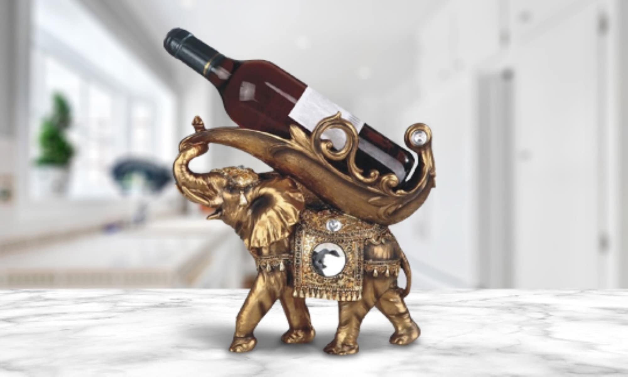 Elephant wine holder hotsell