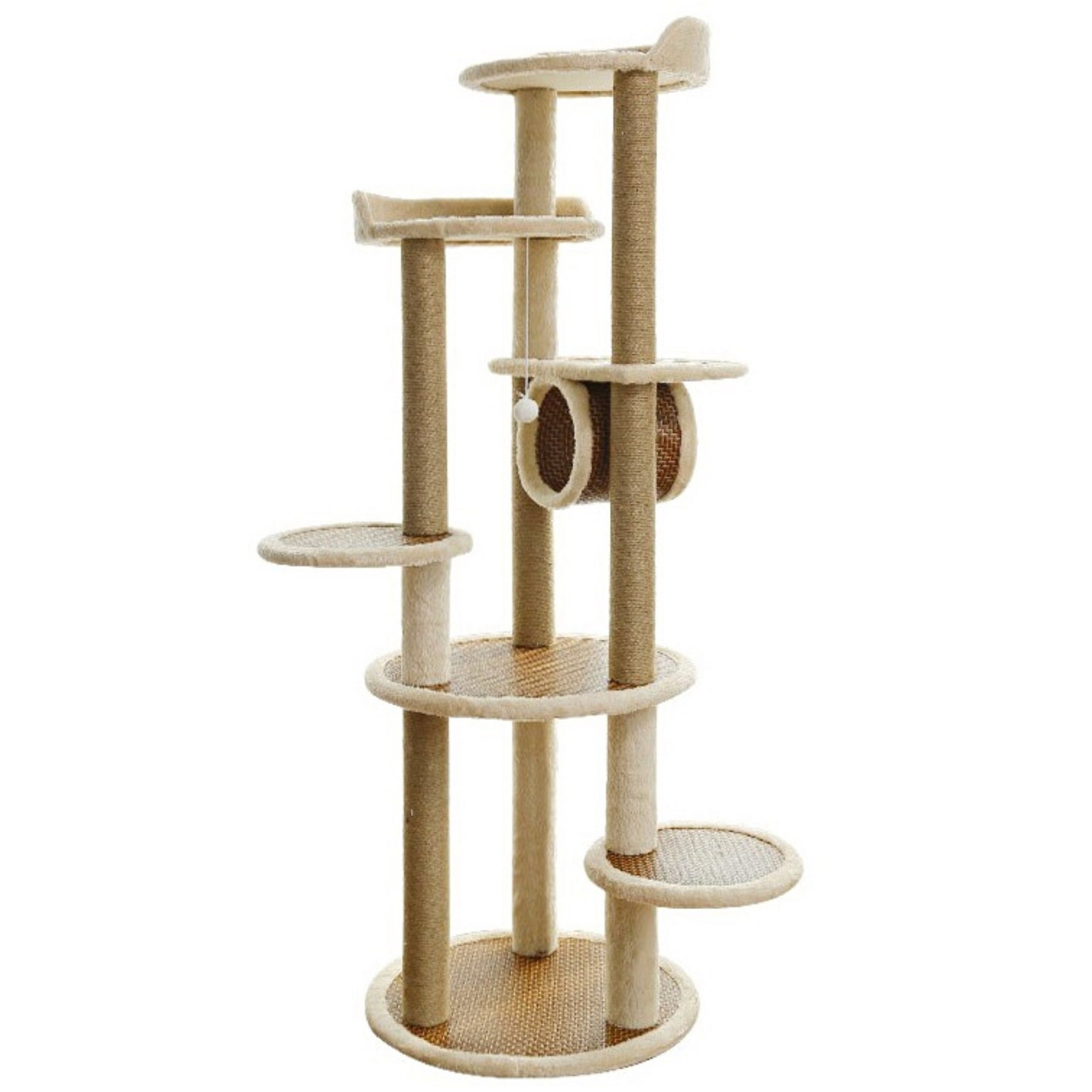 Big Wooden Cat Tree Tower Cat Tree Wood Cat Tower Cat Etsy UK