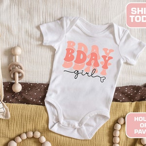 Birthday Girl Onesie®, Birthday Girl Bodysuit, Birthday Girl Toddler Shirt, Birthday Girl Tee, Birthday Girl Love, Birthday Baby Bodysuit