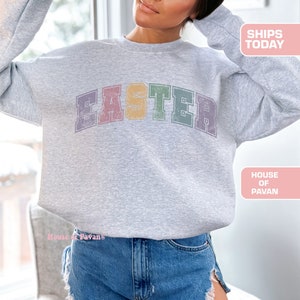 Happy Easter Cool School Sweatshirt, Easter Hip Hop Bunny Sweatshirt, Spring Sweatshirt, Easter Bunny Sweatshirt, Easter Sweatshirt, Easter