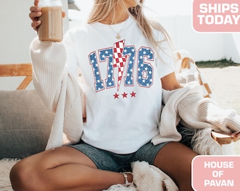 USA Comfort Colors Shirt, Amerika T-Shirt, 4.Juli Shirt, 4