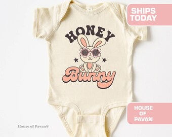Honey Bunny. Funny Kids Easter Tee, Cute Bunny Tee, Easter Bunny Shirt, My Peeps Shirt, Hello Spring T-shirt, Easter Peeps T-shirt, Easter