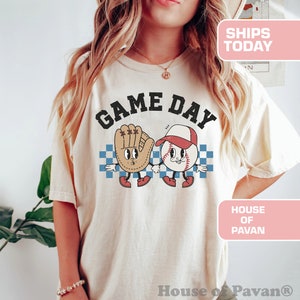 Ballpark Days, Baseball Graphic Shirt, Baseball Ball Game Day Shirt, T-Mom Shirt, Baseball Shirt for Women, Sports Mom Shirt, Mothers Day Gift, Family Baseball Shirt, Comfort Colors®, baseball season, baseball fan apparel, sports-themed tee