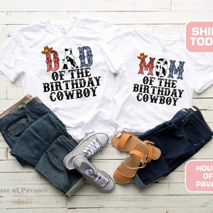 Cowboy Birthday Shirt, Farm Birthday Shirt, Rodeo, Country, Western Party, Cowboy Mom Shirt, Birthday Boy Shirt, Matching Rodeo Cowboy Theme