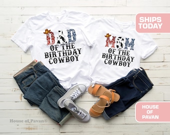 Cowboy Birthday Shirt, Farm Birthday Shirt, Rodeo, Country, Western Party, Cowboy Mom Shirt, Birthday Boy Shirt, Matching Rodeo Cowboy Theme