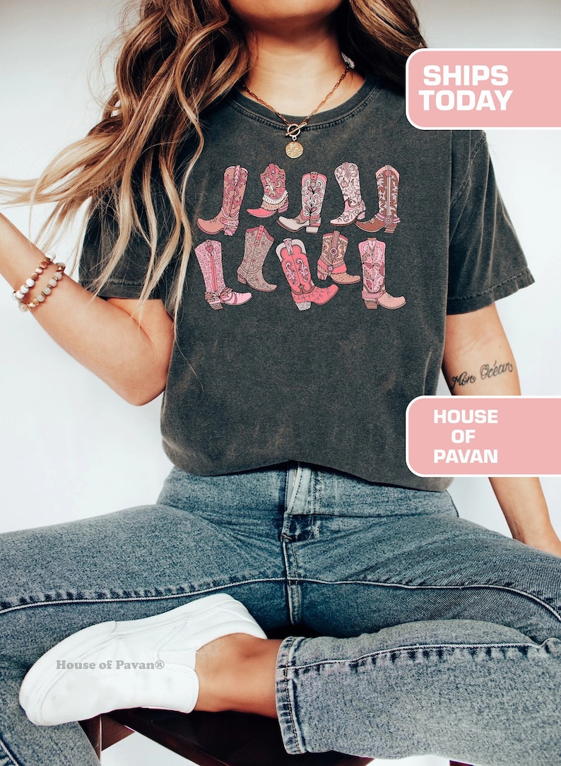 Western Graphic Tee on Comfort Colors® garment-dyed cotton