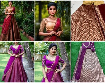 Buy Half Saree Designs Online In India Etsy India