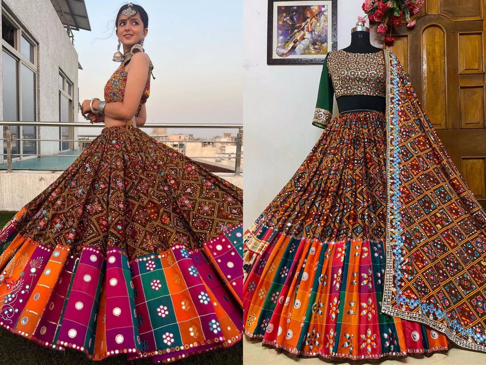 rajasthani lehenga